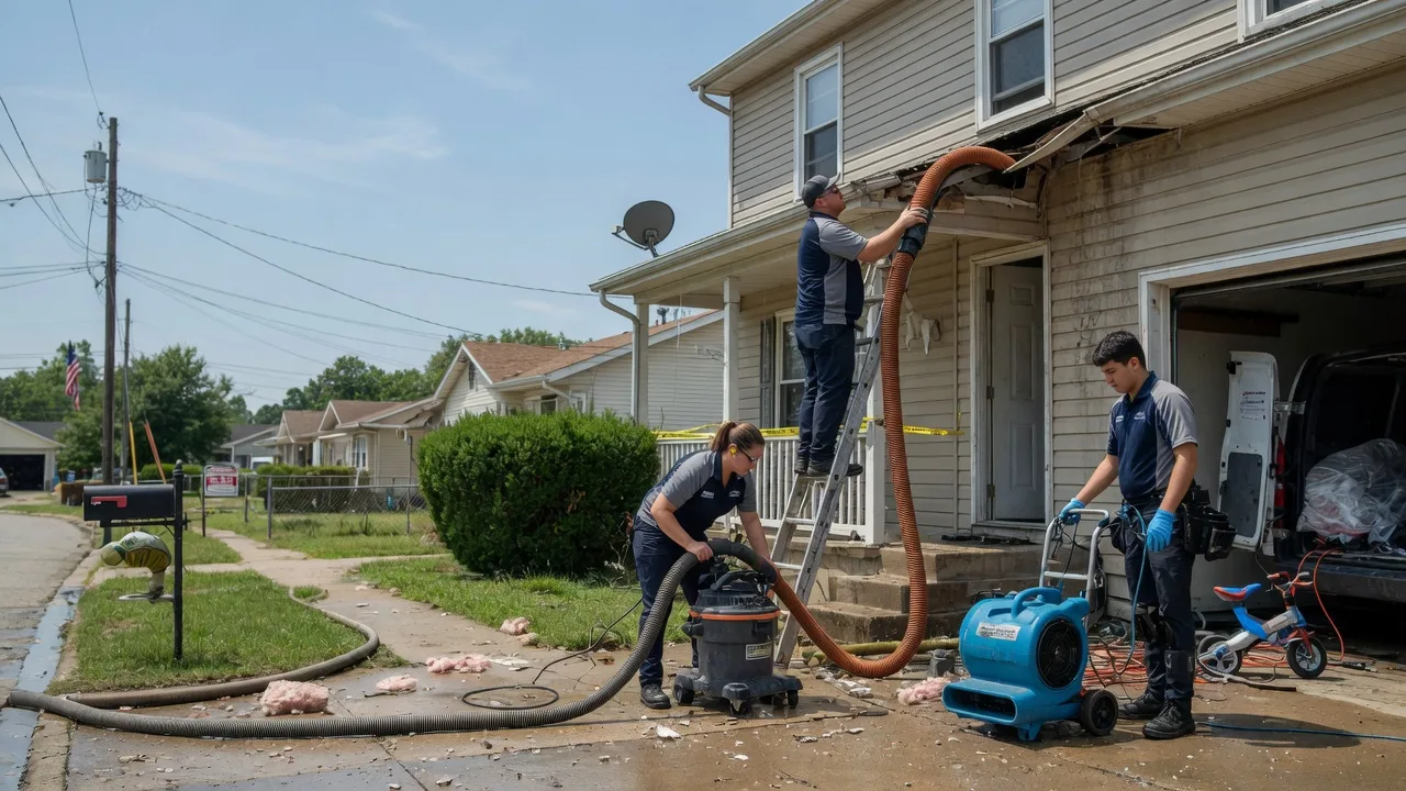 Water Damage Restoration in Courtland, VA near me